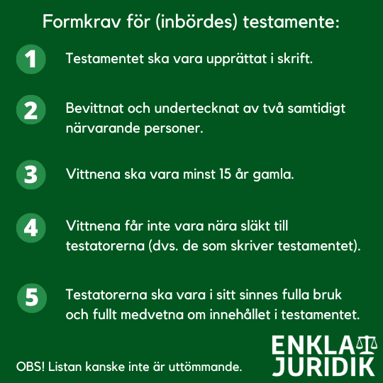 Inbördes testamente